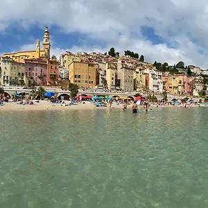 Appartement Mansfield Vue Carte Postale Terrasse Piscine Calme Port à 200m à Pied, Menton